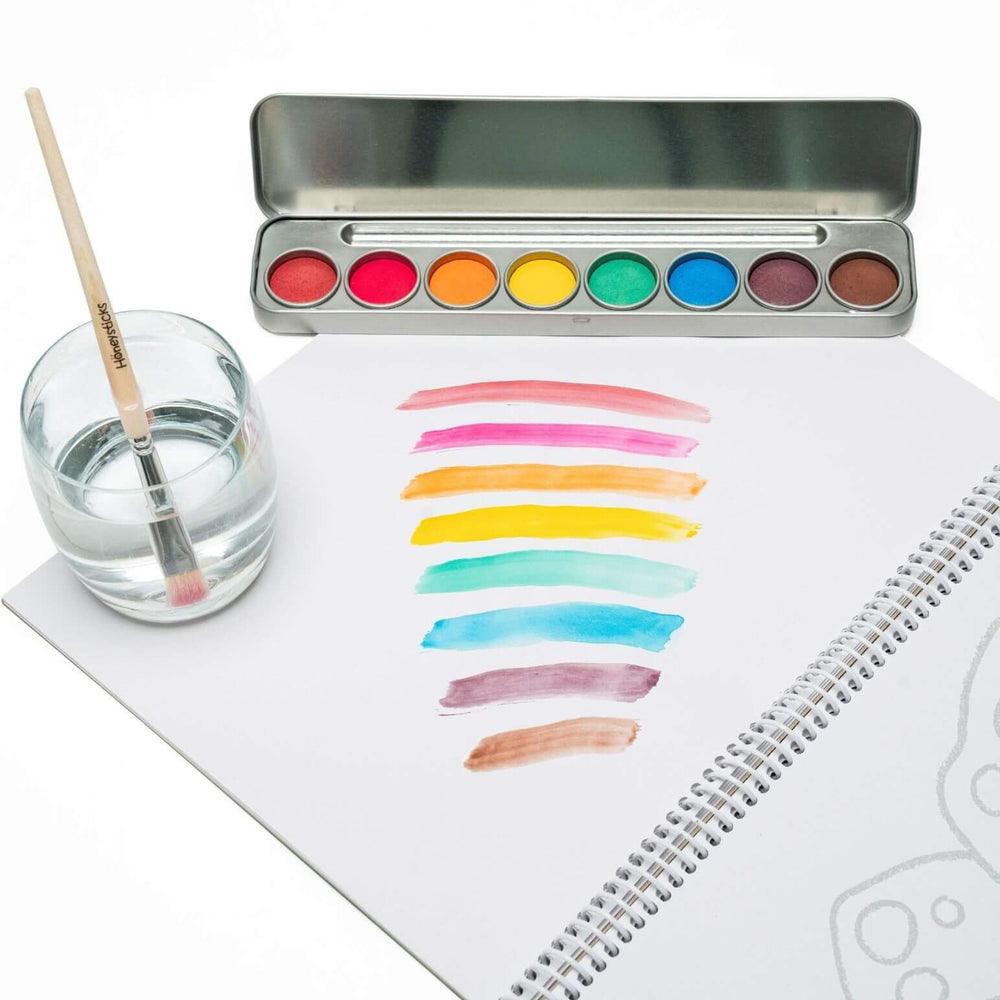 Honeysticks Natural Watercolour Paints - RainbowCloth