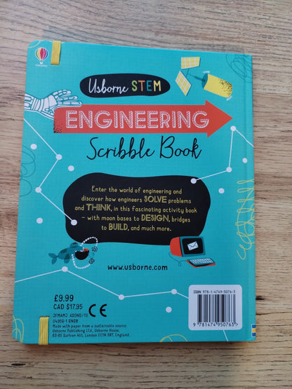Usborne STEM: Engineering Scribble Book