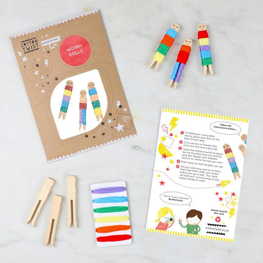 Make Your Own Peg Dolls Craft Kits - RainbowCloth