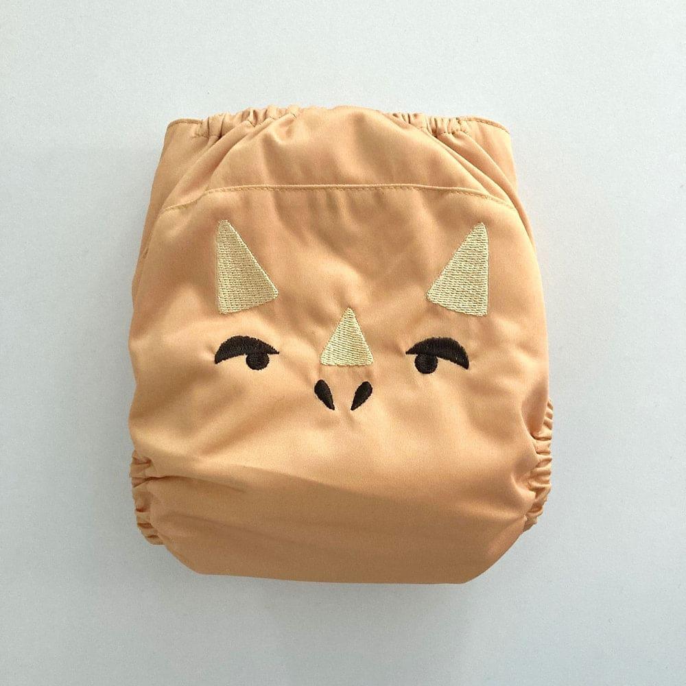A Little Yay - Character Pocket Nappies - Triceratops