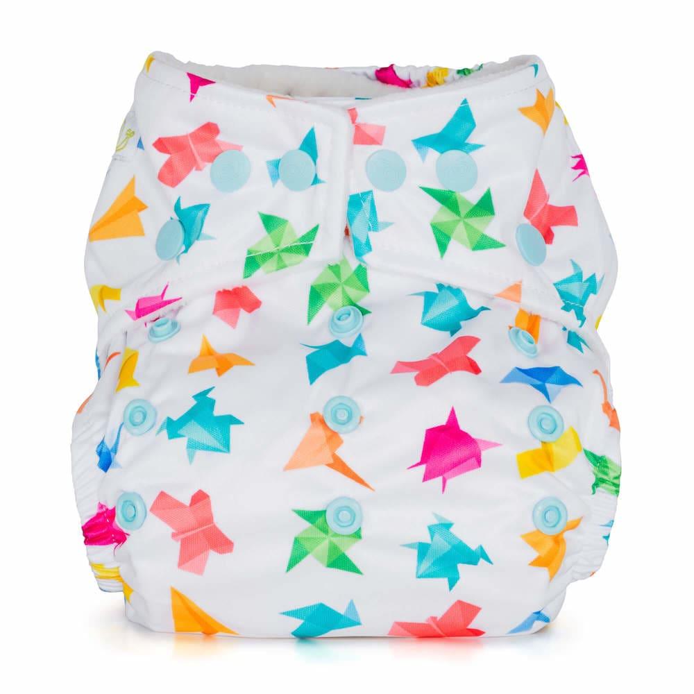 Baba+Boo - One Size Reusable Nappy - Favourites Collection - Origami