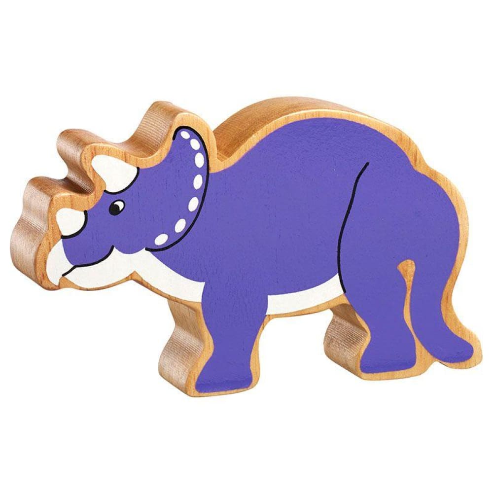 Lanka Kade - Dinosaurs Figures - Natural purple triceratops